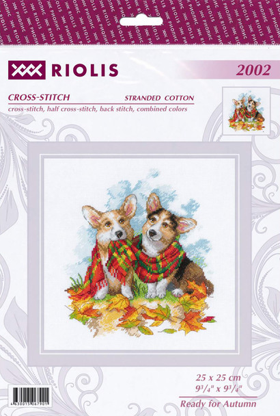 Riolis Cross Stitch Kit Ready For Autumn