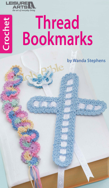 Leisure Arts Crochet Books Thread Bookmarks Book