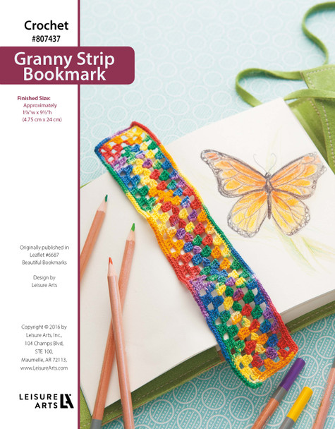 ePattern Granny Strip Bookmark