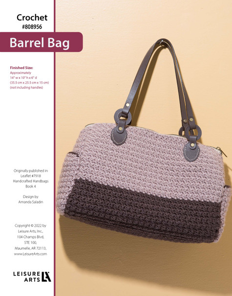 ePattern Barrel Bag