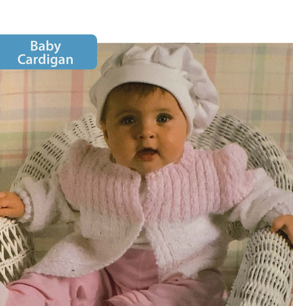 ePattern Best Knit Collection Baby Cardigan