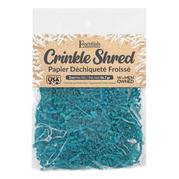 Essentials By Leisure Arts Crinkle Shred 2oz Sea Blue Bag