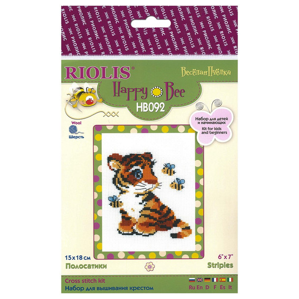 Riolis Cross Stitch Kit Stripies