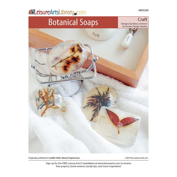 Leisure Arts Natures Expressions Botanical Soaps Craft ePattern