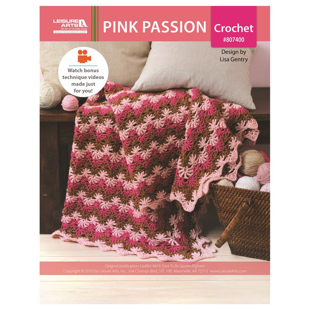 Leisure Arts ePattern Pink Passion