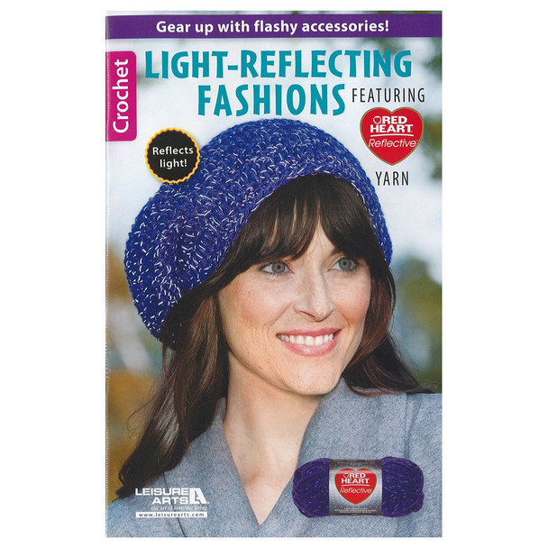 Leisure Arts Light Reflecting Fashions Crochet Book