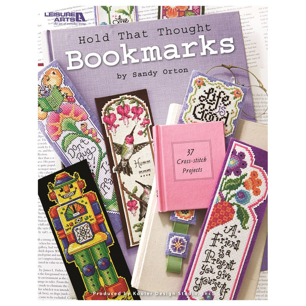 Leisure Arts Hold that Thought Bookmarks Cross Stitch eBook