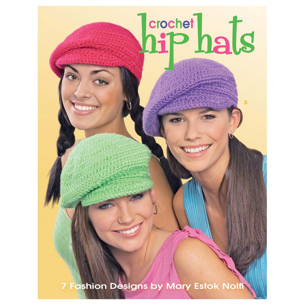 Leisure Arts Crochet Hip Hats Book