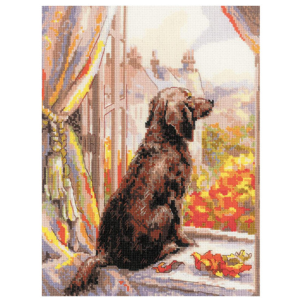 Riolis Cross Stitch Kit Lets Go For A Walk