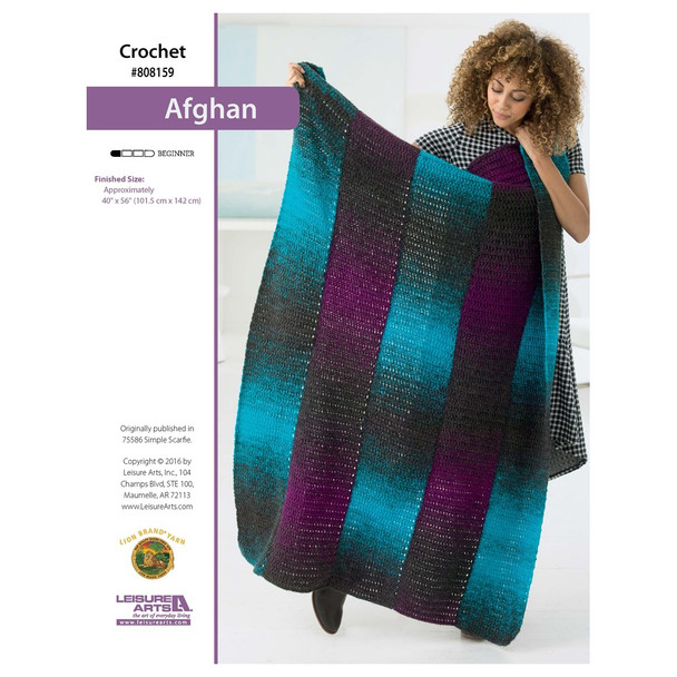 Leisure Arts ePattern Afghan