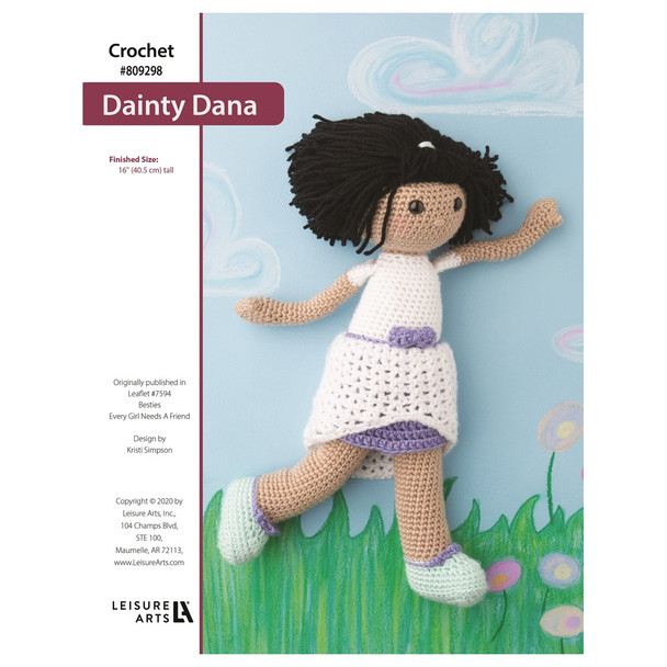 Leisure Arts ePattern Crochet Dainty Dana