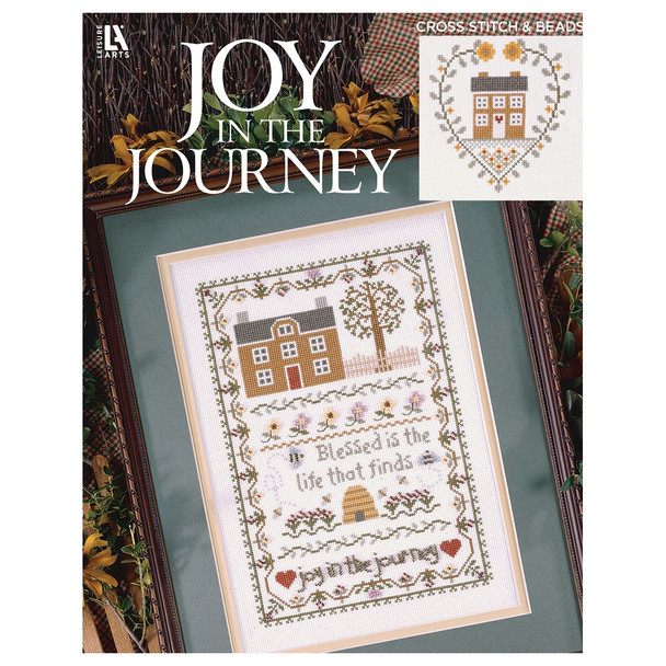 Leisure Arts Stitchery Joy In The Journey Cross Stitch Book