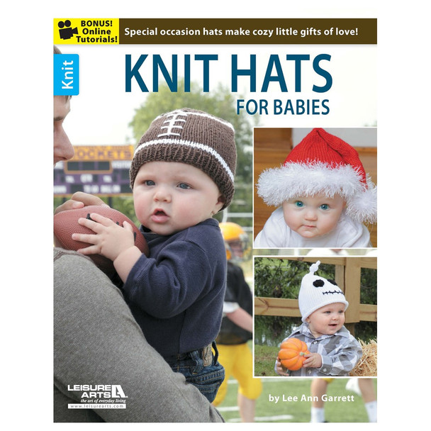 Leisure Arts Knit Hats For Babies Book