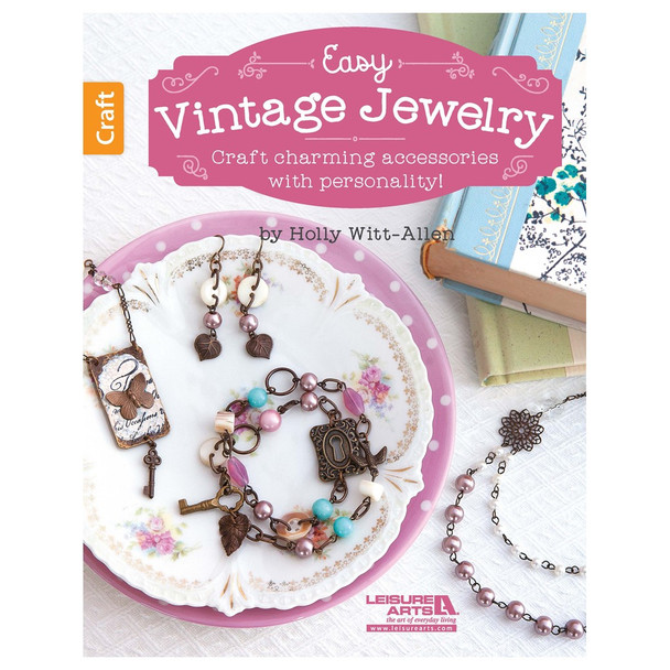 Leisure Arts Easy Vintage Jewelry Book