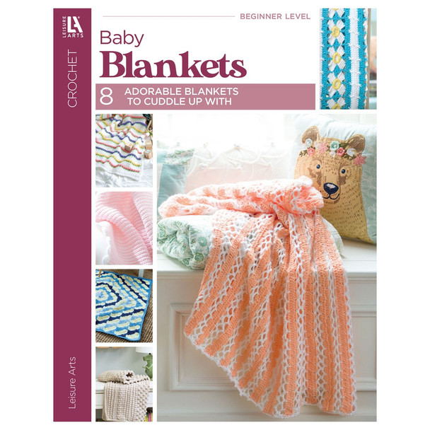 Leisure Arts Crochet Baby Blankets Crochet Book
