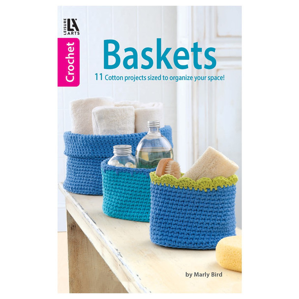 Leisure Arts Baskets Crochet Book