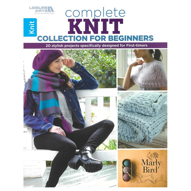 Leisure Arts Complete Knit Collection For Beginners Book