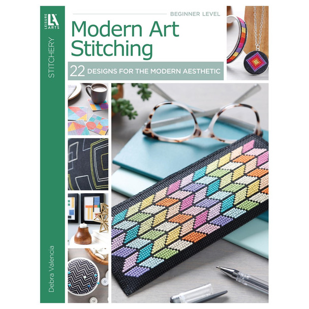 Leisure Arts Modern Art Stitching Book