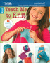 Leisure Arts Teach Me To Knit Book