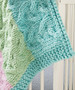 Leisure Arts Make Your First Knit Baby Afghan Book