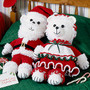 ePattern Mr. & Mrs. Santa Bear
