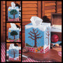 Leisure Arts Four Seasons Tissue Box Cover Plastic Canvas ePattern