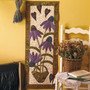 Leisure Arts Vintage Blooms Coneflower Basket Wall Hanging Quilt ePattern