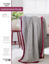 Leisure Arts Make in a Weekend Textured Lap Throws Sophisticated Clouds Crochet ePattern