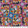 Camelot Cotton Fabrics DC Comics Fat Quarter Wonder Woman 4pc