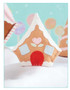 Leisure Arts Gingerbread House Stitchery Book