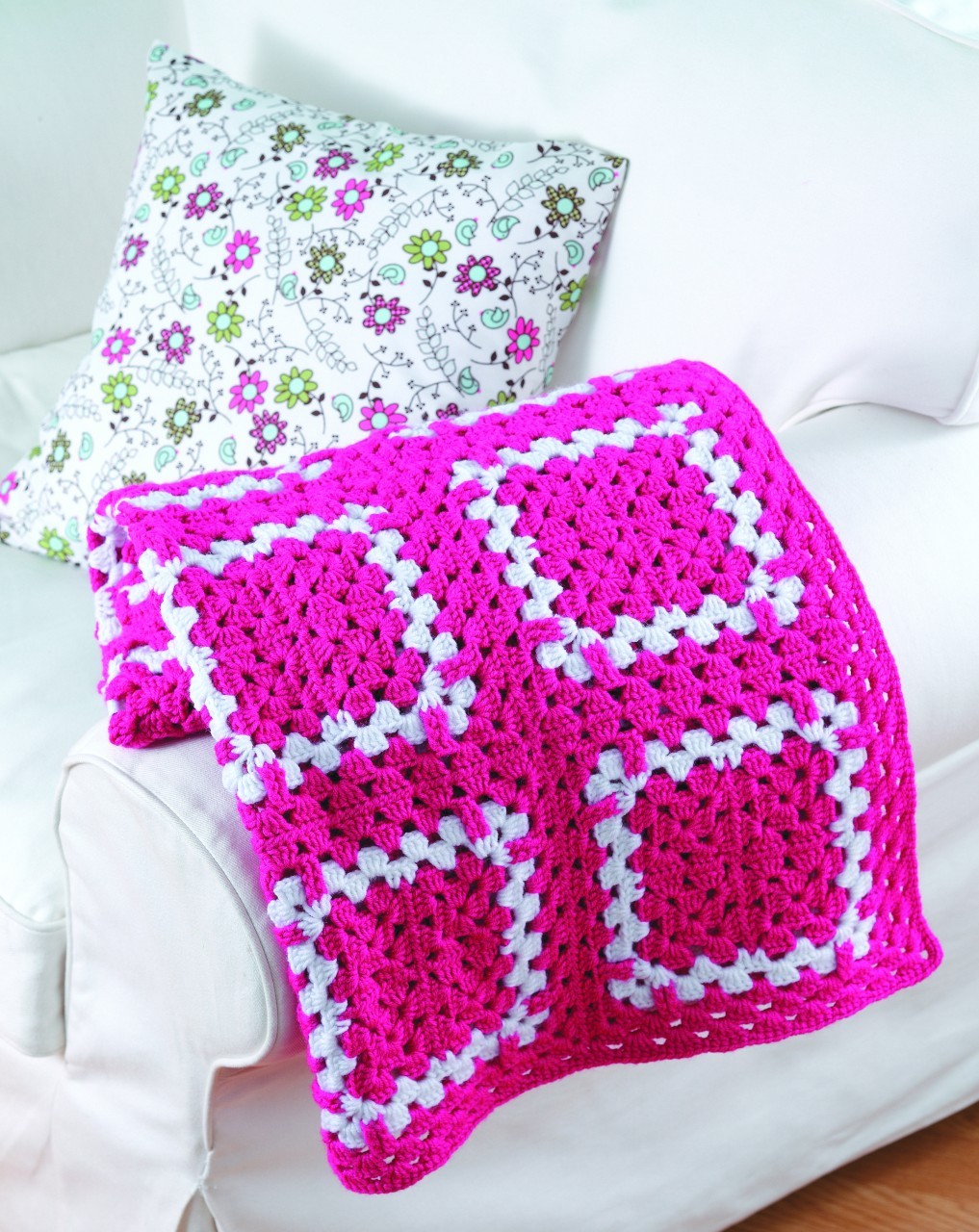 Leisure Arts Granny Square Baby Afghans