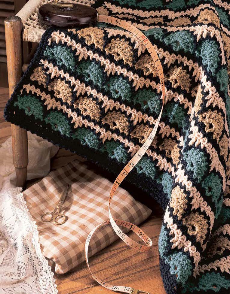 Leisure Arts Afghans For All Seasons #2 Crochet Book, Crochet