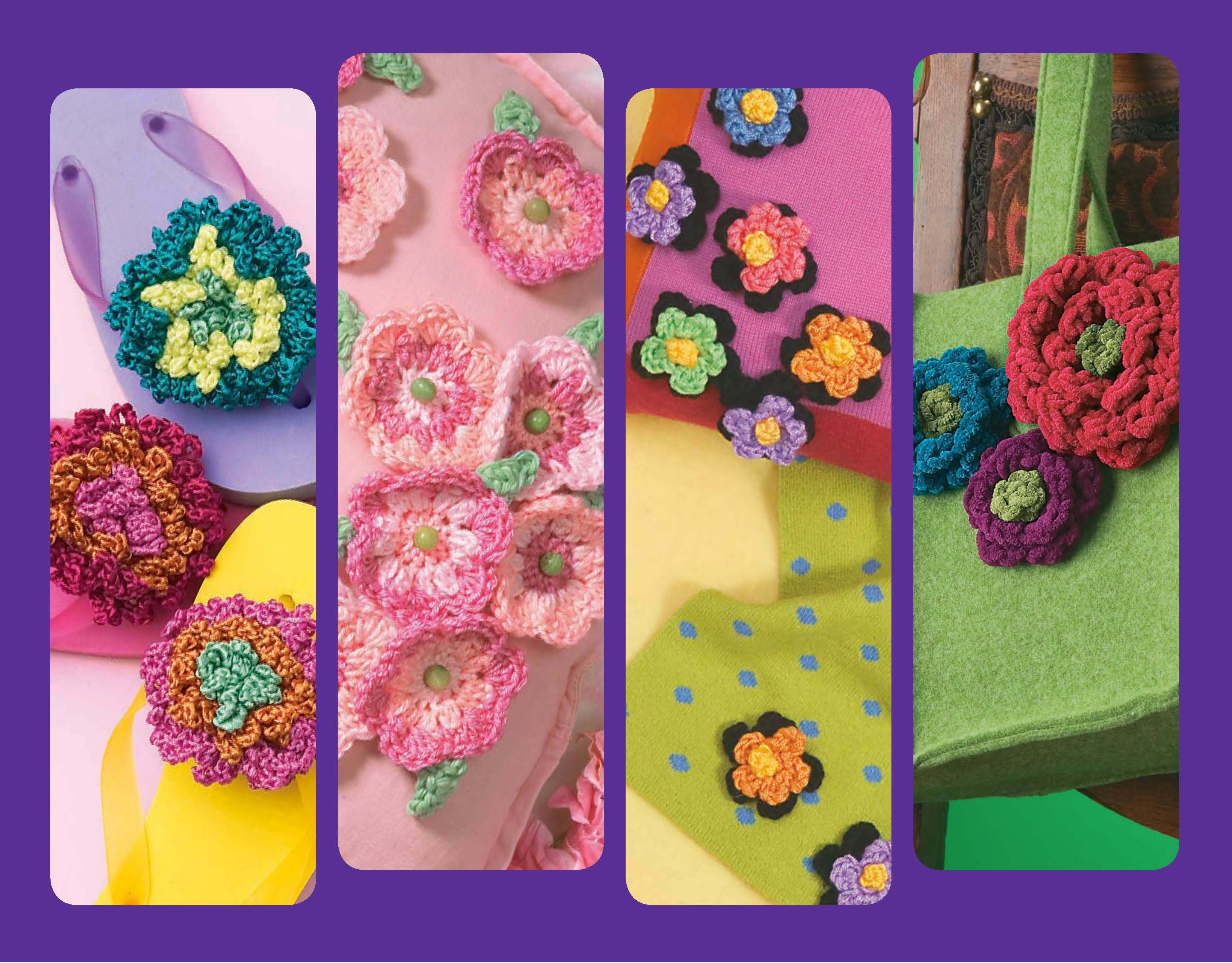 Leisure Arts Crochet Flowers For Every Wear Crochet Book