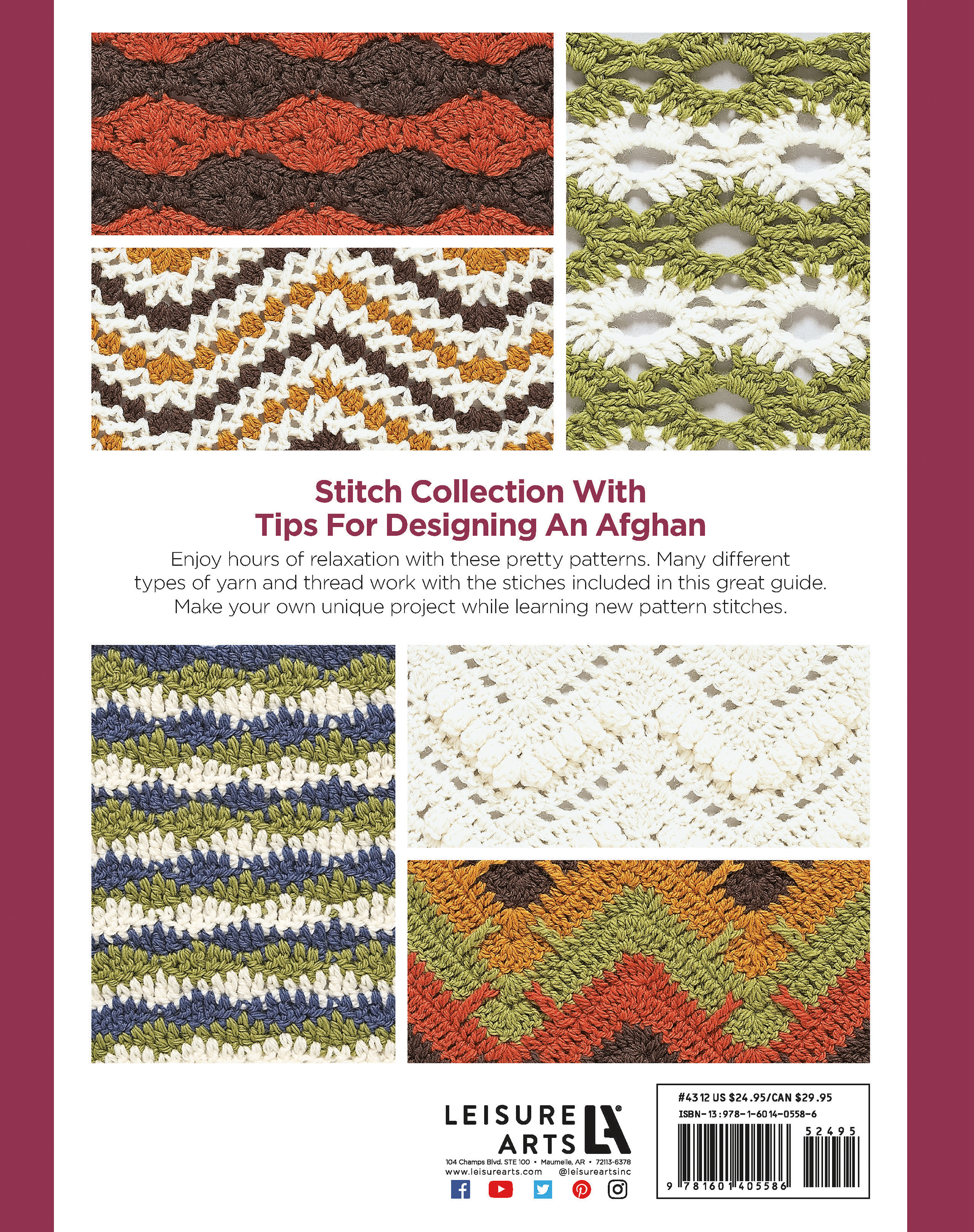 Leisure Arts Crochet 154 Wave Patterns BK