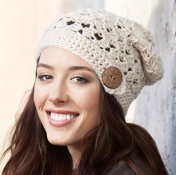 Leisure Arts Crochet Contemporary Hats Patterns for sale