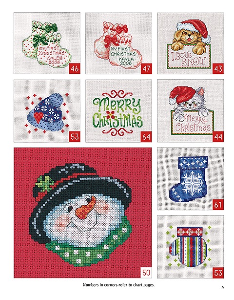 Leisure Arts Cross Stitch Holiday Ornaments Galor Cross Stitch Book- Cross  stitch pattern kits From snowmen to elves to woodland creatures, 98  Christmas cross s… in 2023