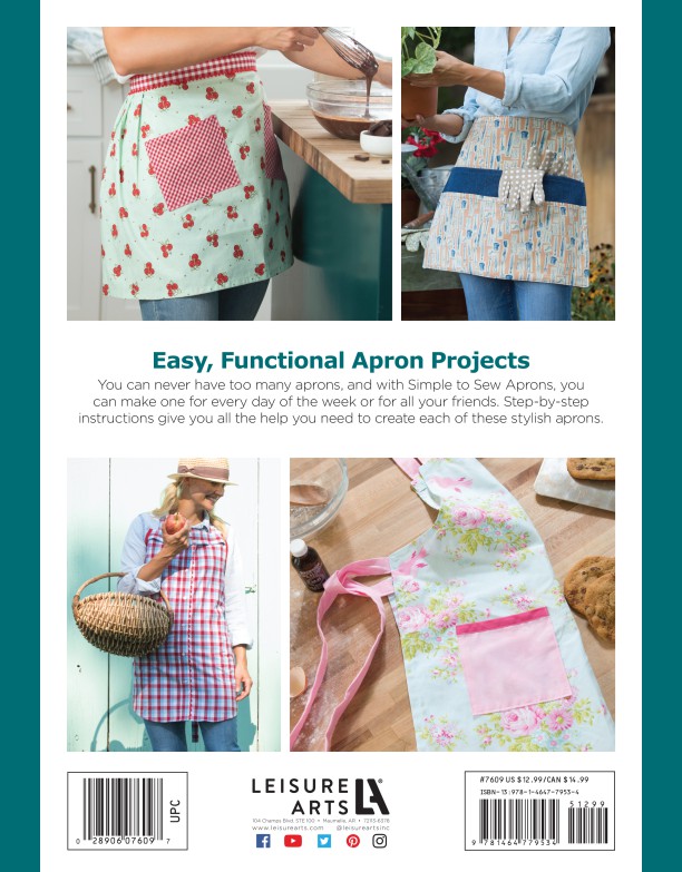 Aprons Sewing Pattern Collection - Sew Daily