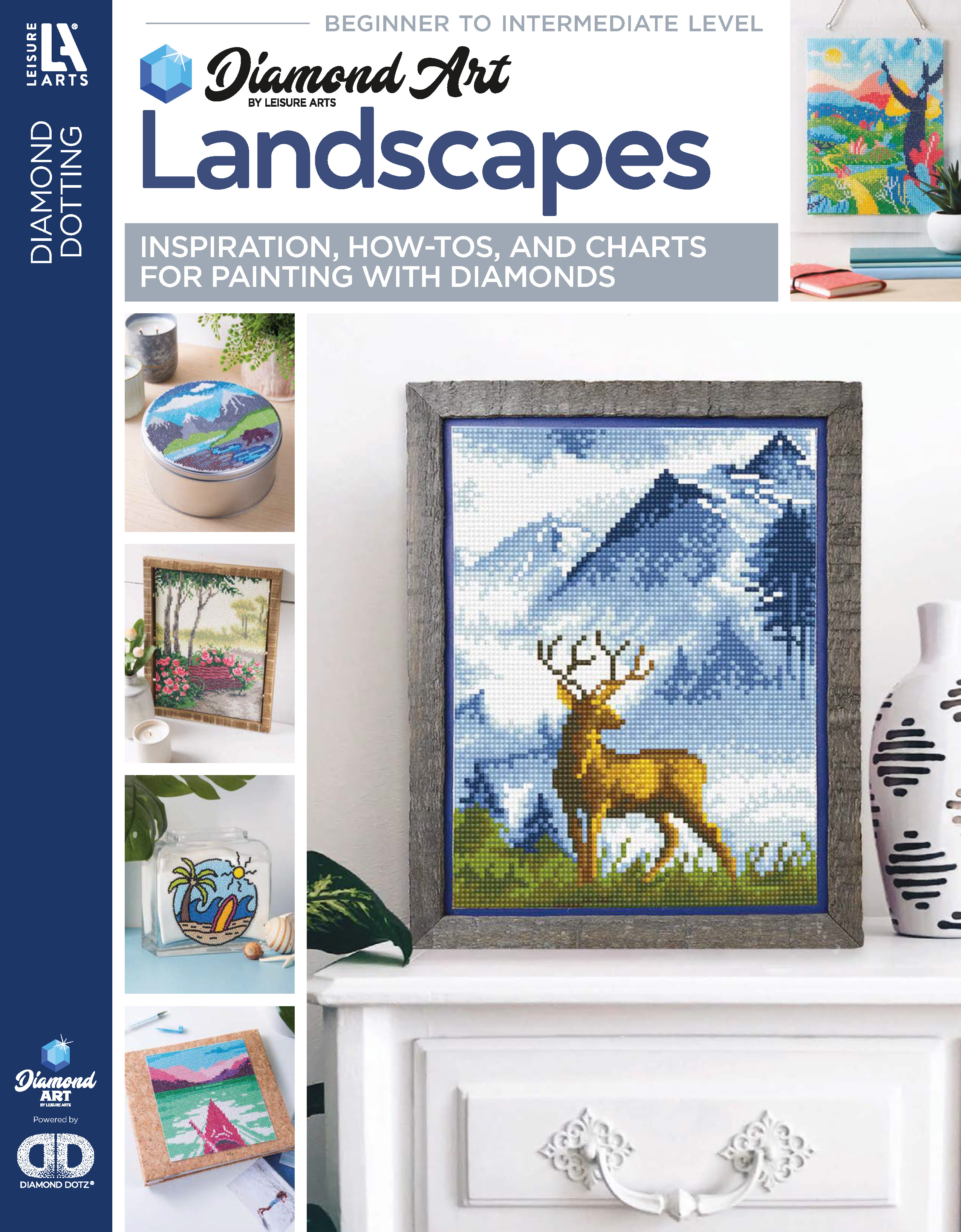 Diamond Art Landscapes Painting Charts & Idea Book – Kreative