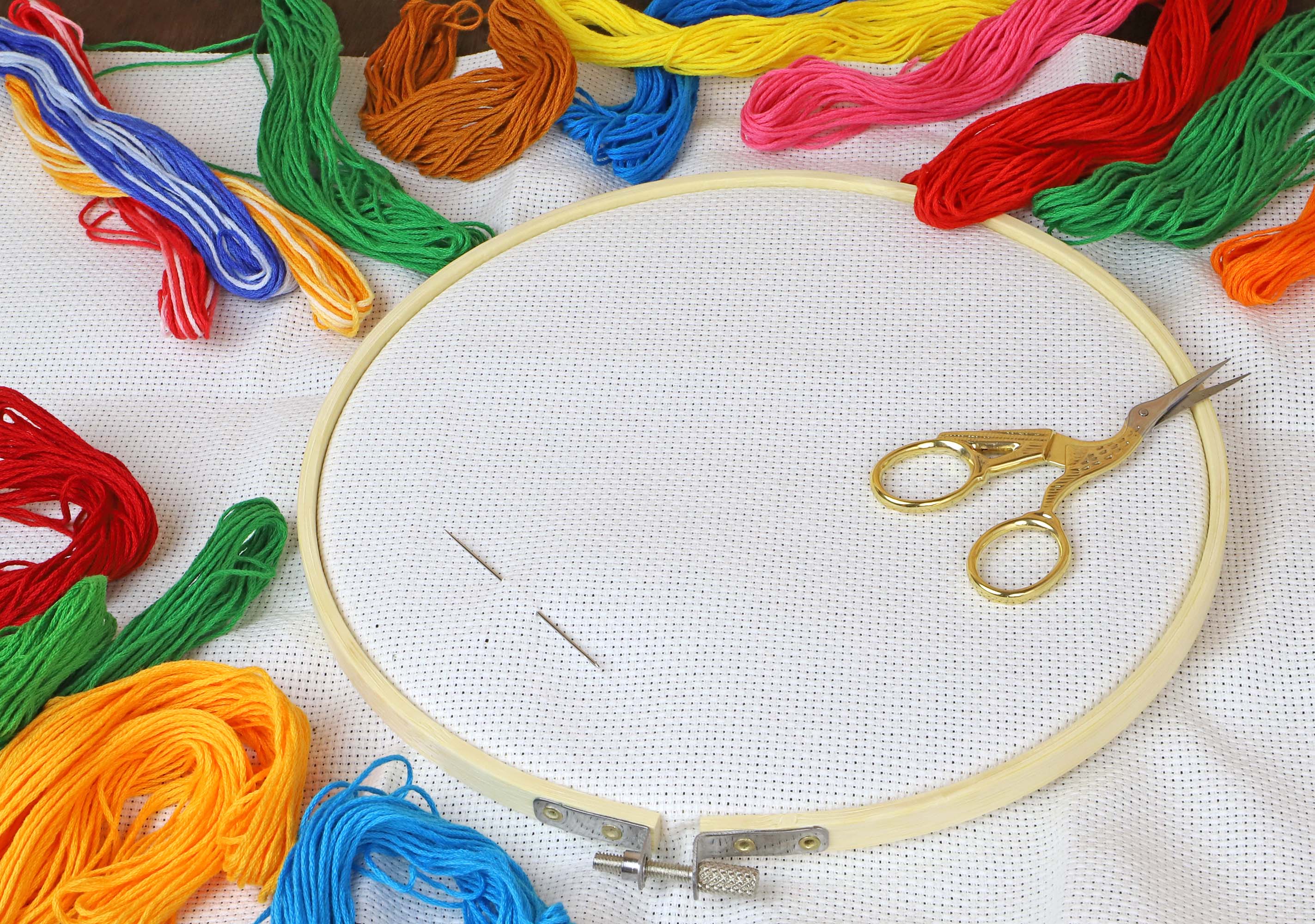 Essentials by Leisure Arts Wood Embroidery Hoop 8 Bamboo