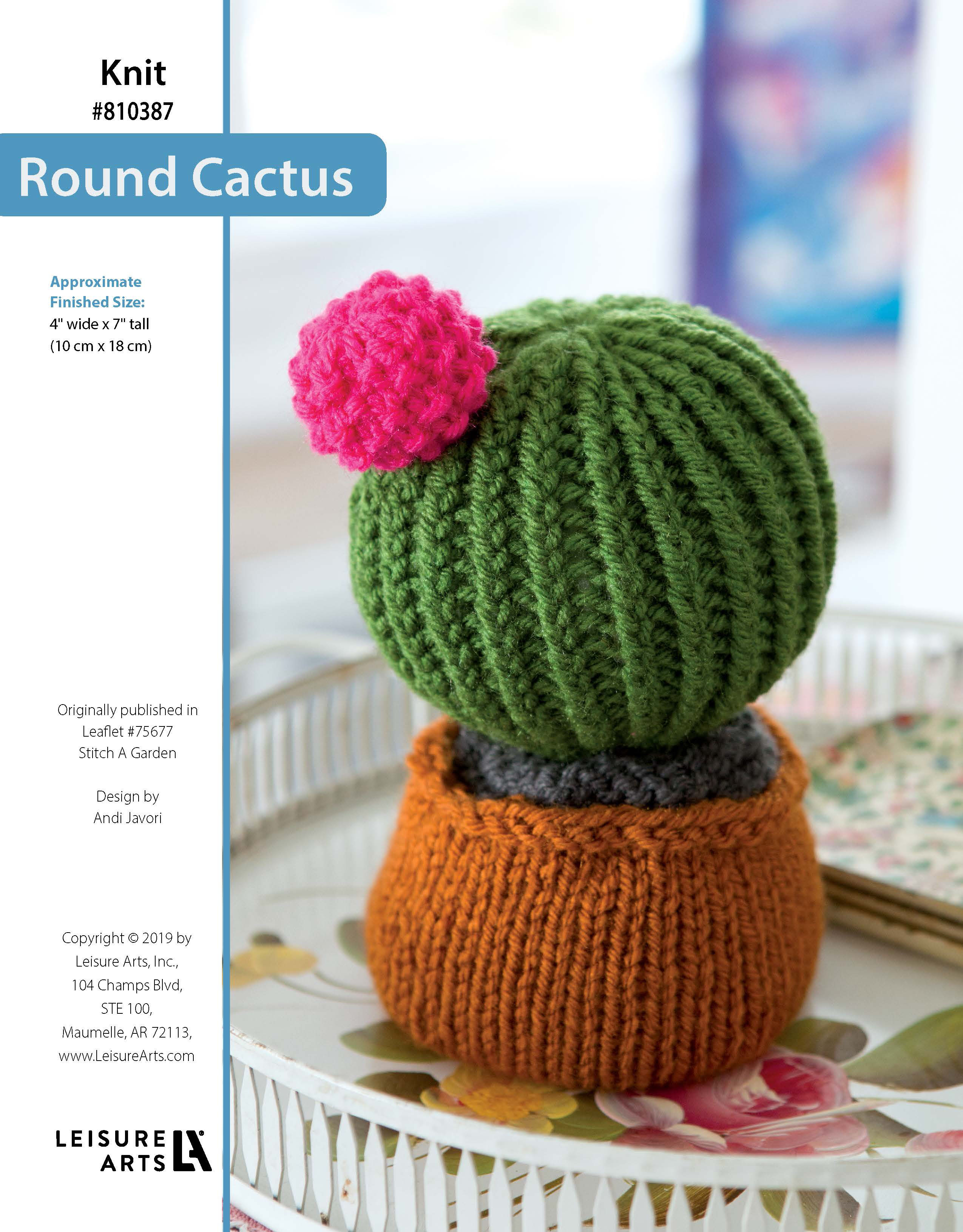 cactus Latch hook rug kits for adults knotted carpet making crafts