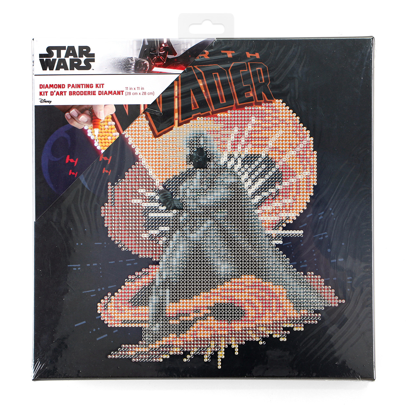 Diamond Dotz Star Wars - Vader and X-Wing - Diamond Painting Kit - 123Stitch