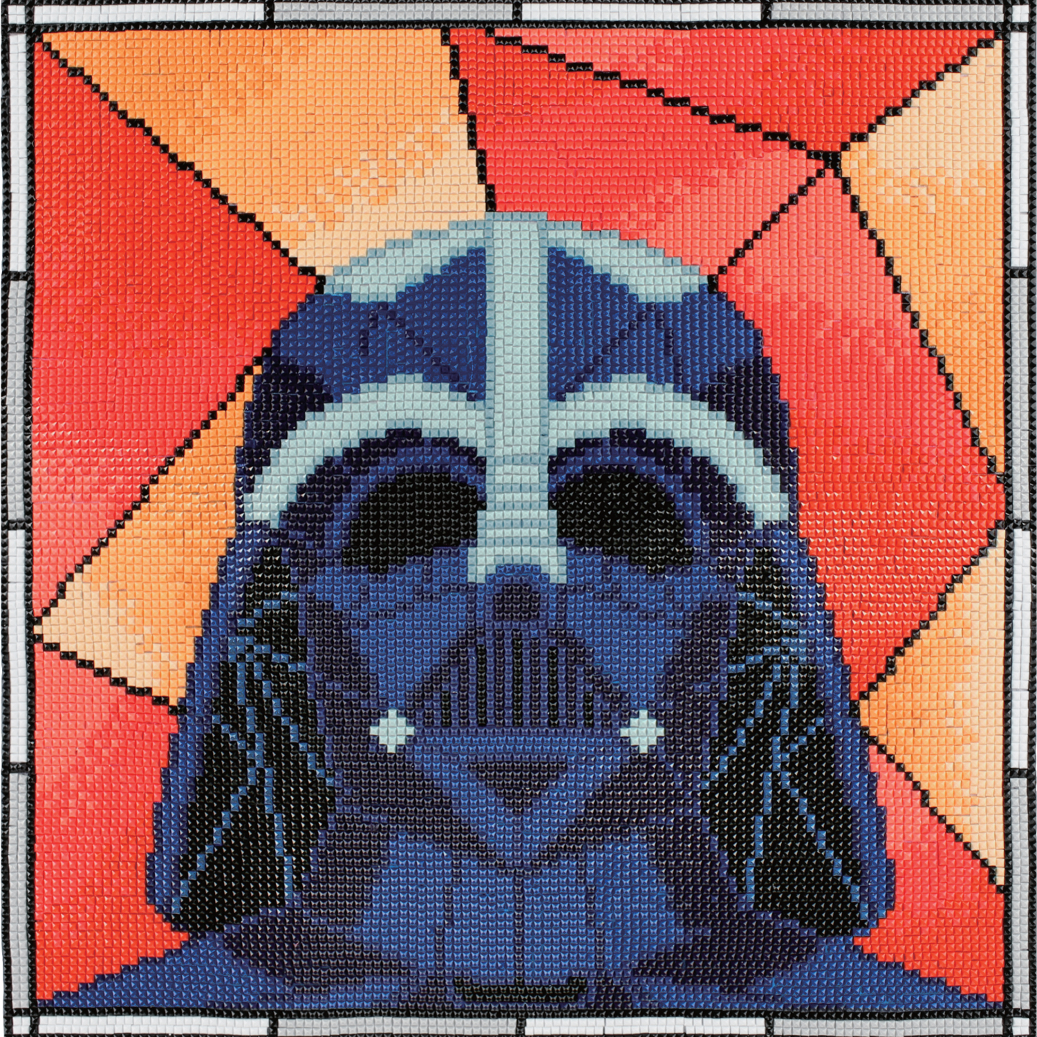 Camelot Dotz Diamond Art Kit 4X4-Star Wars - Darth Vader Fun