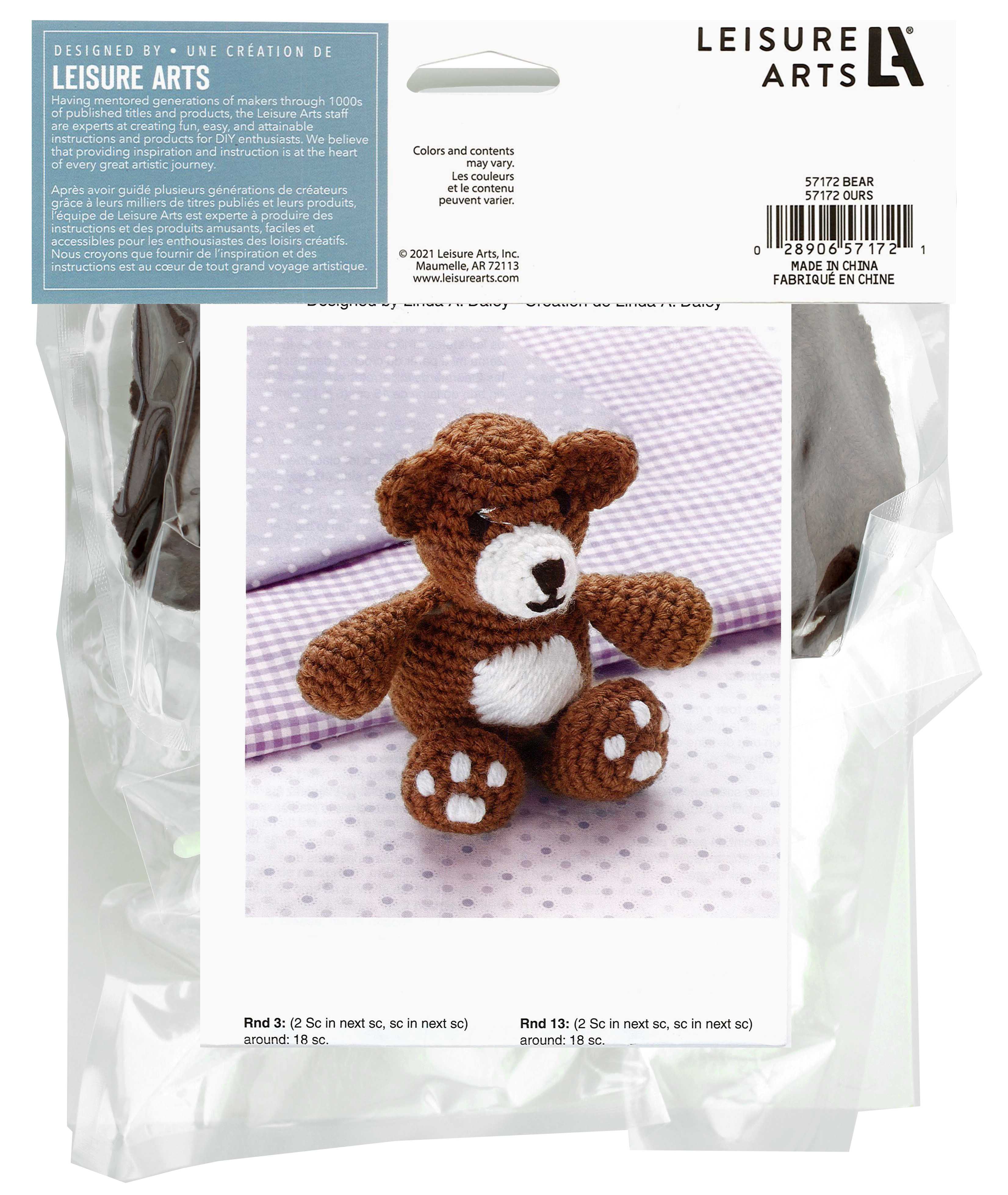 Leisure Arts, Crochet Kit (Amigurumi), Friends: Lamb, 57174