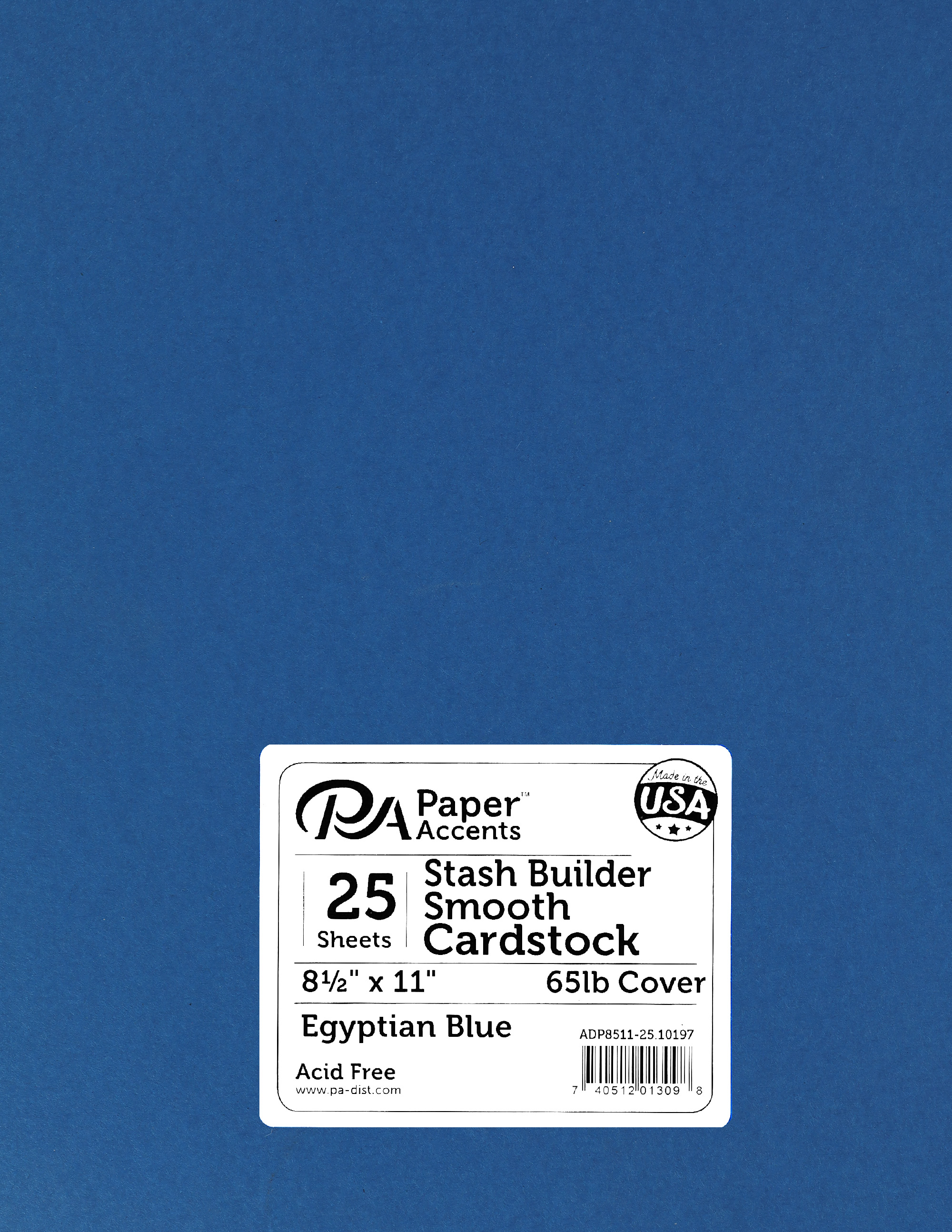 Paper Accents Cardstock 8.5x 11 Canvas 74lb Lemonade 25pc