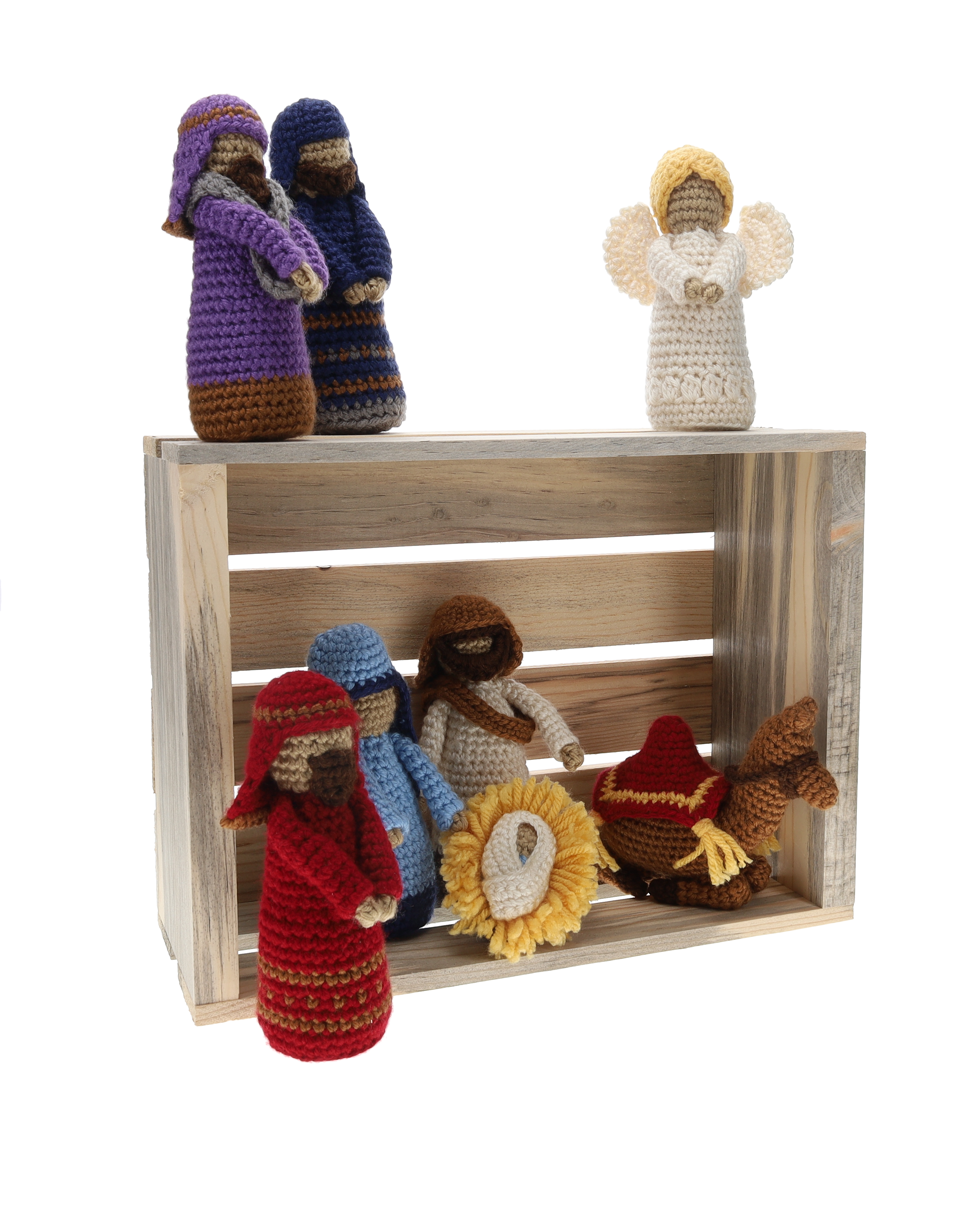 Leisure Arts, Crochet Kit (Amigurumi), Nativity Kit, 85542 – Copper Centaur  Studios