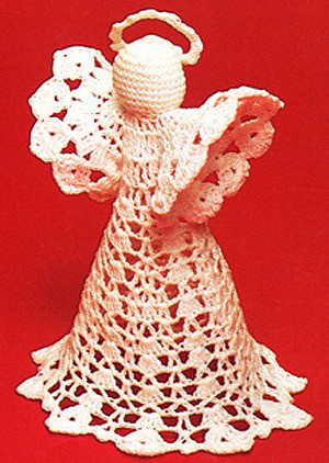 ePattern Angel Ornaments & Tree Topper Crochet