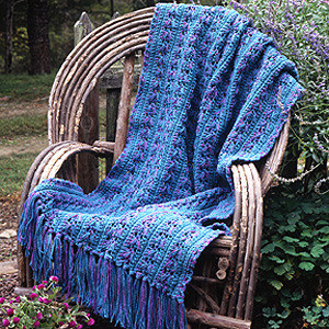 ePattern Splendid Stripes Afghan