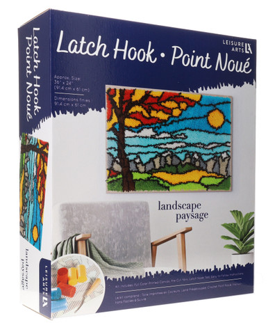 Leisure Arts Latch Hook Kit 16 Tropical