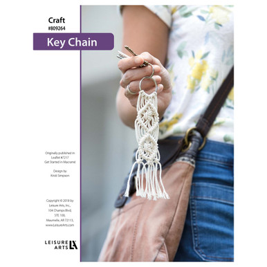 Leisure Arts Macrame Key Chain ePattern - Leisure Arts