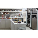 Kitchenaid® 36" 5-Burner Gas Cooktop with Griddle KCGS956ESS
